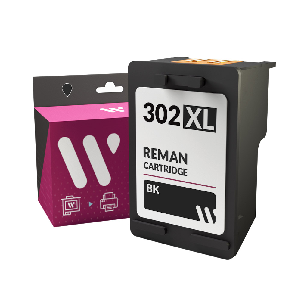 CAR COM HP 302 XL NEGRO 0226